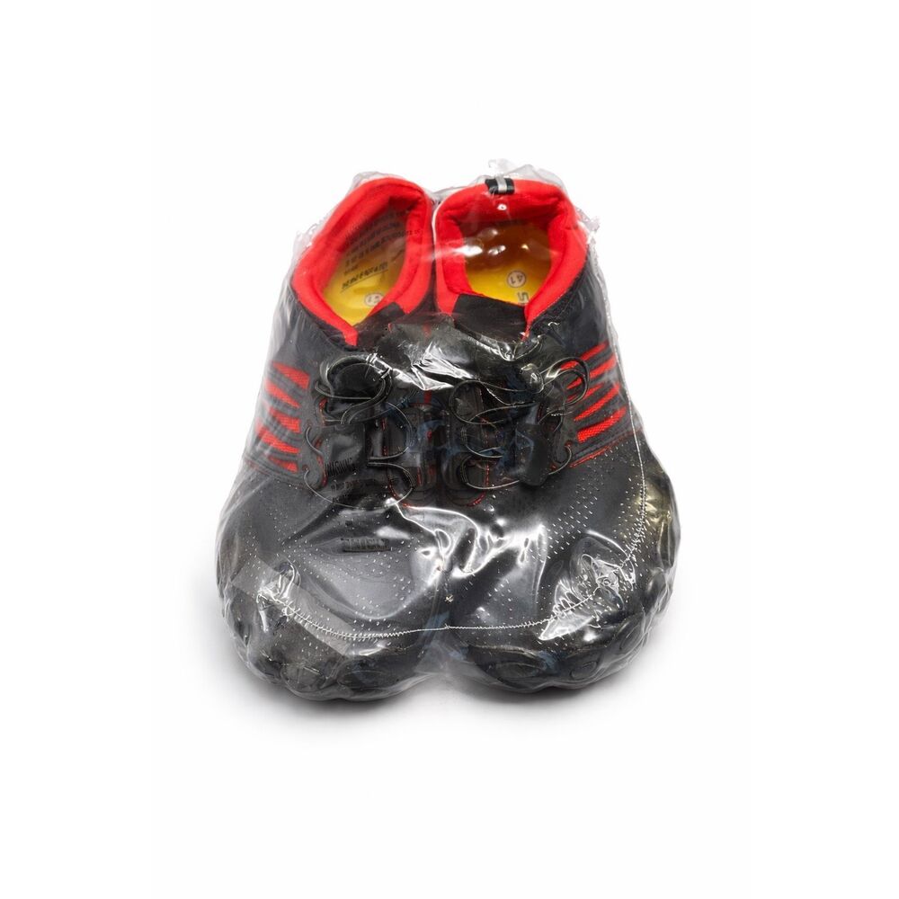WHITIN Trail Running Barefoot Shoes Black Red Men’s Size 8 Minimalist Hiking